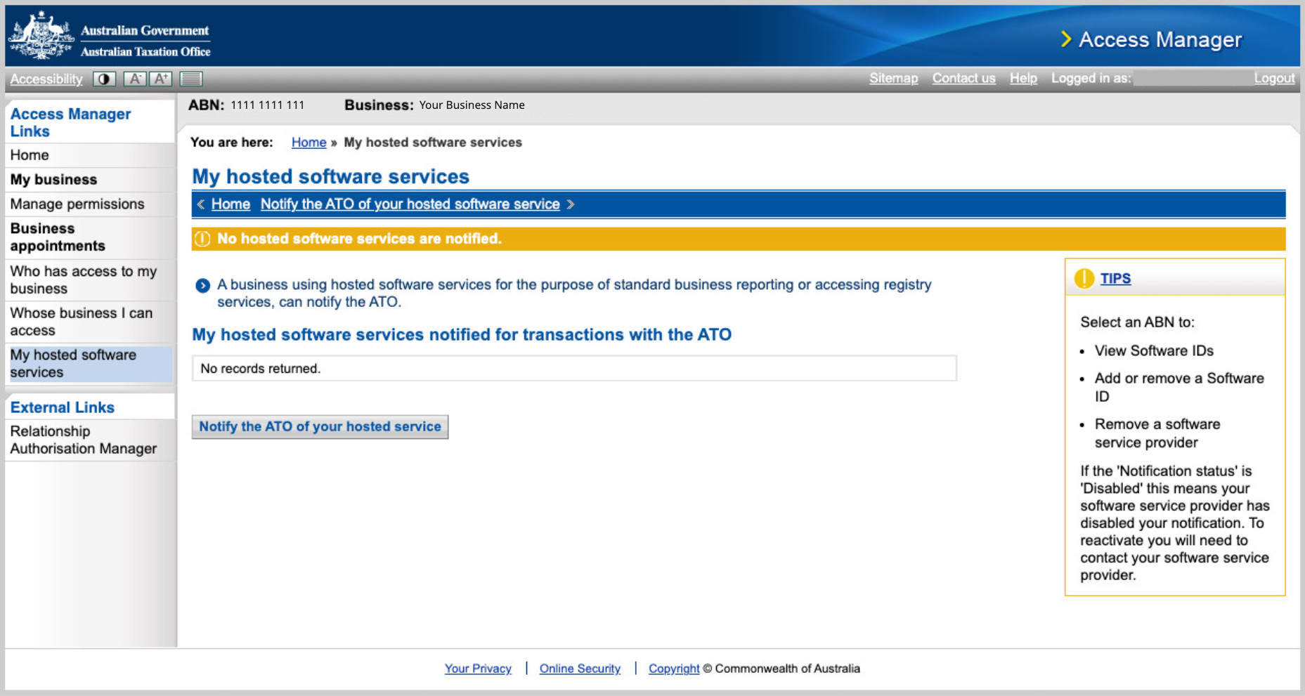 Step 3: Nominate SuperAPI as a hosted software service